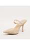 Brecki Solid Mid Heel Sandals - 7