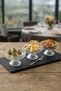 Seravina Glass Footed Snack Bowl Breakfast Bowl Set of 3 12 cm 130 ml