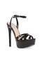 High-casual Solid High Heel Sandals - 4