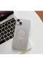iPhone 15 Plus Compatible Transparent Magsafe Wireless Soft Silicone Phone Case