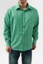 Line Pocket Pocket Detail Striped Oversized Long Sleeve Shirt - 4