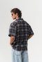 Guardian Apaş Collar Short Sleeve Oversized Shirt - 6