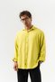 Corelino Basic Long Sleeve Linen Fabric Oversized Shirt - 3