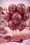 Team Bride & Bride Party Printed Balloon Set (10 Pieces) – Bachelorette Party Balloon