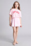 100% Cotton Gabardine Skirt for Girls E2648A826Sp - 2
