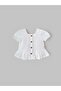 Popees Soft & Elegant White Puff Sleeve Top (3–36 Months) for Baby Girls - 6