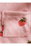 Lcw Dream Pink Strawberry Patterned Plush Women's Dressing Gown from Cc Collection - 3
