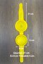 Buffer Practical Plastic Lemon Squeezer with Strainer and Pulp Separator - 2