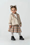 Girl's Suede Piece Trench Coat Set - 4-Piece - 5