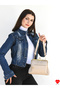 Vienna Mink Women's Crossbody and Shoulder Bag |   Gold Detailed, Elegant, and Features 4 Compartments - 5