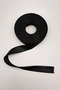 Leather Black Piping Tapes 10 Meters Length - 2 cm Width - Layered Leather Piping Tapes 10 Meters - 2