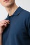 Indigo Comfort Slim Polo Collar Men's Knitwear T-Shirt - 6
