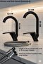 Matte Black Bathroom, Sink, Kitchen Faucets Faucet Fixture Robot Shower Accessory Sink Shower Set - 2
