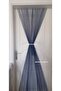 Hospital Room Elastic Door Curtain Tulle X 3 Meters Width Full Look Practical with Elastic Backing (Tulle Only) - 4