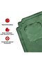 4-Piece Baroque Embroidered Service Set for 2 People (2 Pieces Placemat , 2 Pieces Service Napkins) - 2