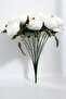 Artificial Flower 12-Pack Peony Bunch 35 cm White - 3