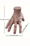 Realistic Wednesday Addams'Thing' Hand Replica - Gothic Cosplay & Halloween with Movable Fingers - 3