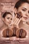 Chocolate 3-Piece Professional Fixing Makeup Sponge Set - 3