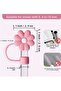 1 Pcs. Stanl. Dustproof Silicone Pipette Tip Caps, Floral Pattern Stopper for 10mm Pipettes - 3