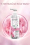 100% Natural Rose Water Revitalizing Moisturizing Facial Cleansing Gel - 2
