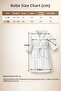 Organic 100% Cotton Hooded Robe Bathrobe Beach Dress - Autumn - 7