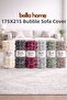 Bubble Sofa Cover |   175X215 cm |   1 Piece |   Soft-Textured & Modern Design |   Stylish and Convenient - 2