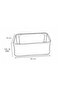 Drawer Organizer Set |   Set of 2 |   Foldable, Steel Support Drawer Clothing Organizer - 3