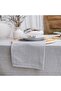 Linen Pöti Square 6-Piece Napkin Set Tablecloth (with Buckle Gift) - 4