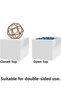 White Lidless Multi-Purpose Storage Box (20cm X 15cm X 10cm) - 4
