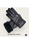 Xl/Xxl Men's Wide Fit Fur Lined Size Waterproof Touchscreen Ski Snow Motor Gloves - 3