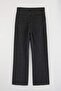 Gri Yüksek Bel Wide Leg/Geniş Paça %100 Pamuk Non-Stretch Büyük Beden Jeans TBBSS26CJ00011 - 6