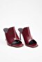 Bordo 9 cm Kadın Klasik Topuklu Ayakkabı TAKSS26TO00035 - 2