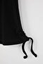 Black Square Neck Gathered Camisole Knitted Plus Size Blouse Tbbss26Af00047 - 5