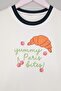 Pink-Ecru 2-Piece Girls' Plain Knitted T-Shirt Tkdss26Ts00015 - 10