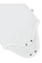 Plain Short Sleeve 5-Piece Set for 1-3 Years Old with Snap Fasteners - White 3-4 Years Old - 4