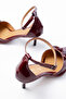 Satin Stone Detailed Shoes - 4