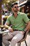 Men's Classic Wide Cut Short Sleeve Lycra Flam Linen Shirt with Gift Box - 2