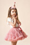 تنورة توتو كرنفال منفوشة مبطنة ومزينة بفيونكة من Rio (ROED ROSE) - 3