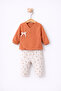 Baby Muslin Bodysuit Without Booties - 1-3 / 3-6 / 6-9 Months - 2
