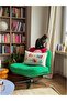 Cute but Overthinker Written Colorful Punch Embroidered Cotton Throw Pillow Cover -30X50Cm- Punch Throw Pillow - 2