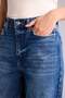 100% Cotton Straight Fit High Waist Long Washed Jeans G3541Ax25Wn - 3