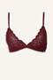 Lace Glitter Triangle Bra Without Cups and Pads F5037Ax25Wn - 5