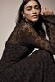 A-Line Mock Neck Lace Midi Dress G6959AX25AU - 3
