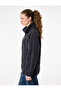 Long Sleeve Stand Collar Pocket Detailed Zippered Oversize Plush Jacket - 2