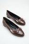 Romina; Dark Brown, Ballet Flats - 3