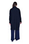 Yakut Wool Knitwear Cardigan Dark Blue - 3