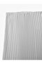 Normal Waist Midi Pleated Satin Skirt - 5
