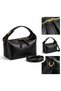 Women's Black Archi Clutch Bag Mini Bag - 2