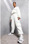 Sweatshirt with Side and Front Pocket Detail Jogger Bottom Set Women's Tracksuit Set K32 3020