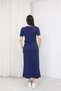 Women's Comfortable Fit Modal Fabric Side Tie Detailed Dress - 2
